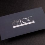 Soft Suede Business Cards